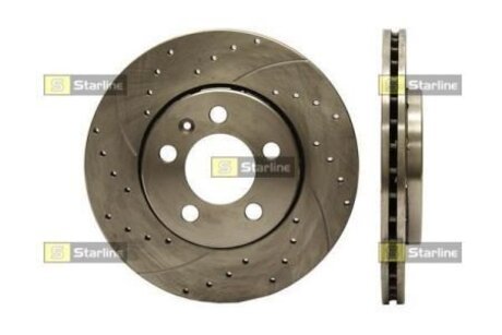 Диск тормозной перфорированный STARLINE PB 2958S