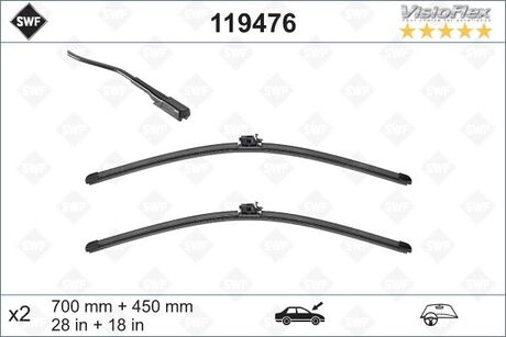 119476 SWF Щетки Стеклоочистителя