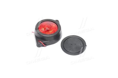 TP02-57-072 TEMPEST Фонарь габаритный 24V LED красный (таблетка) (TEMPEST)