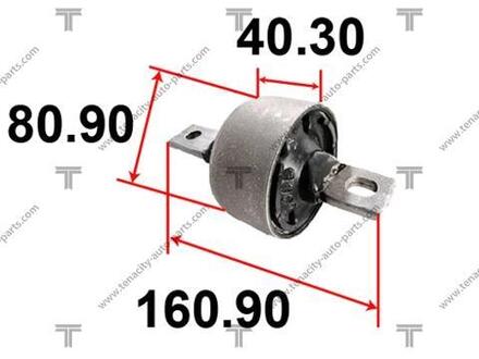 AAMHO1004 TENACITY Сайлентблок рычага honda civic 1.6 91-00