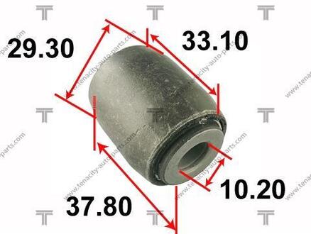 AAMHO1033 TENACITY Сайлентблок рычага honda 16v civic 87-91