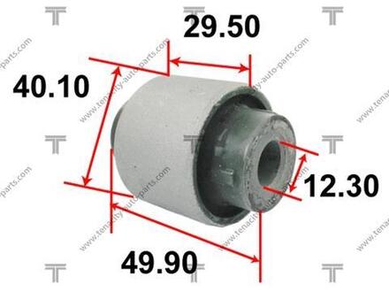 AAMHO1044 TENACITY Сайлентблок рычага honda k12 civic 05-11