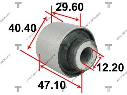 AAMHO1045 TENACITY Сайлентблок рычага honda k12 civic 05-11