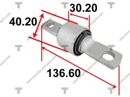 AAMHO1046 TENACITY Сайлентблок рычага honda k12 civic 05-11