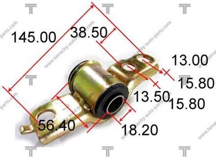 AAMMA1005 TENACITY Сайлентблок рычага mazda 323 1.6/1.8 90-94