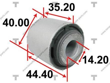 AAMMA1041 TENACITY Сайлентблок рычага mazda 6 07-12