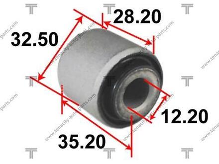 AAMMA1050 TENACITY Сайлентблок рычага mazda mazda 3 03-09