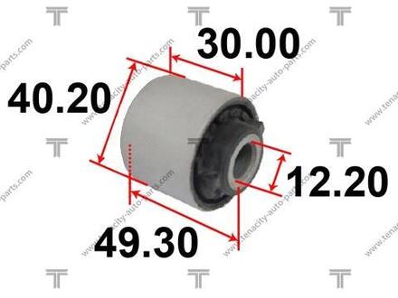 AAMMA1070 TENACITY Сайлентблок рычага mazda 3 13-16