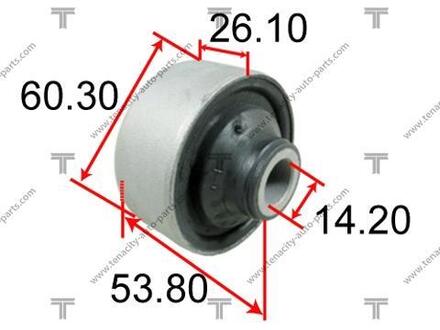 AAMMI1016 TENACITY Сайлентблок рычага mitsubishi lancer 02-