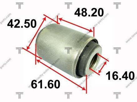 AAMMI1041 TENACITY Сайлентблок рычага mitsubishi pajero 01-04