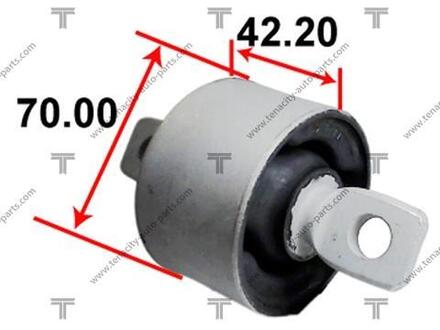 AAMMI1052 TENACITY Сайлентблок рычага mitsubishi lancer 08-