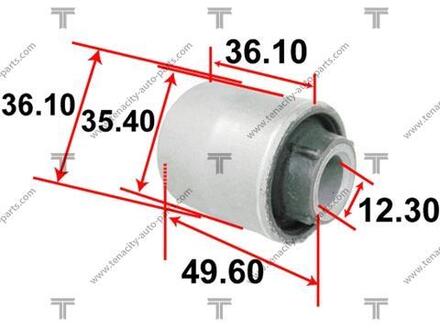 AAMMI1054 TENACITY Сайлентблок рычага mitsubishi lancer 1.8/2.0 08-