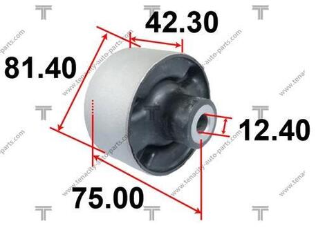 AAMMI1059 TENACITY Сайлентблок рычага mitsubishi lancer 01-