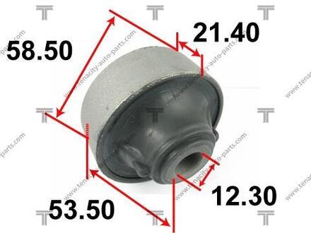 AAMNI1055 TENACITY Сайлентблок рычага nissan tiida 04-12