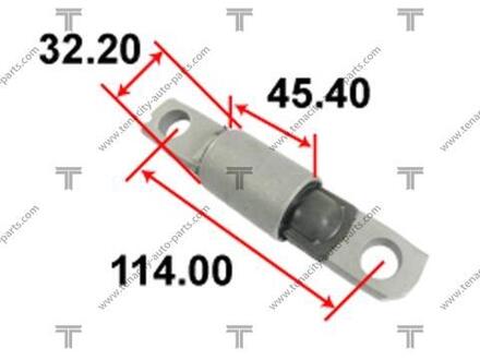 AAMNI1057 TENACITY Сайлентблок рычага nissan sentra 07-