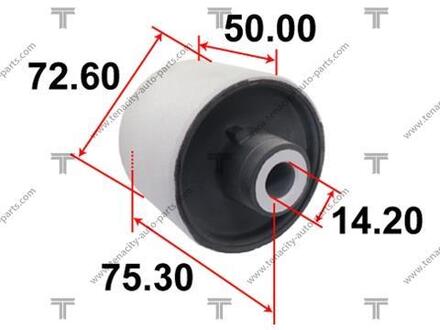 AAMNI1077 TENACITY Сайлентблок рычага nissan altima l32 2.5/3.5 07-12