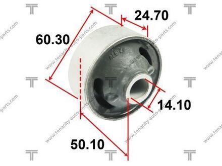 AAMTO1009 TENACITY Сайлентблок рычага toyota camry 2.2/3.0 91-01