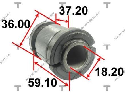 AAMTO1032 TENACITY Сайлентблок рычага toyota camry 86-90