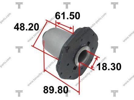 AAMTO1039 TENACITY Сайлентблок рычага toyota land cruiser 98-07