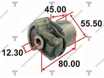 AAMTO1056 TENACITY Сайлентблок рычага toyota yaris 99-05