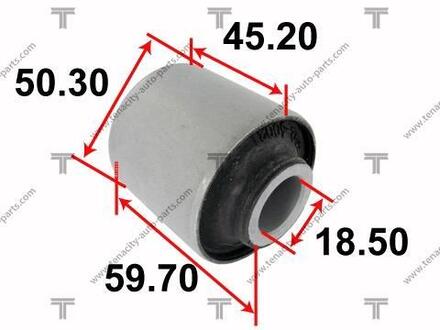 AAMTO1069 TENACITY Сайлентблок рычага toyota land cruiser 90-02