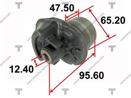 AAMTO1074 TENACITY Сайлентблок рычага toyota corolla runx 00-13