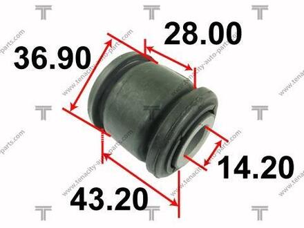 AAMTO1077 TENACITY Втулка рейки рулевой toyota camry 01-11