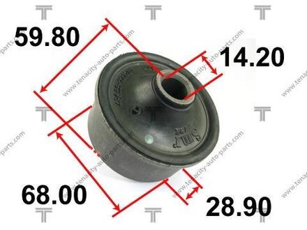 AAMTO1087 TENACITY Сайлентблок рычага toyota altis 00-13