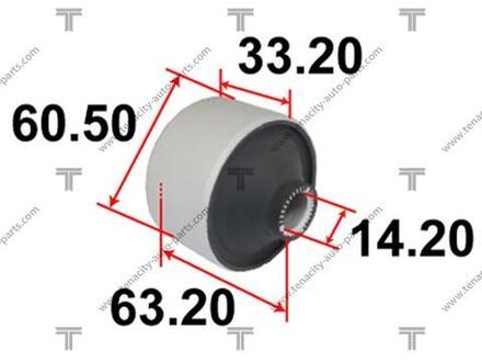 AAMTO1088 TENACITY Сайлентблок рычага toyota camry 01-11