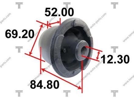 AAMTO1110 TENACITY Сайлентблок рычага toyota yaris 05-13