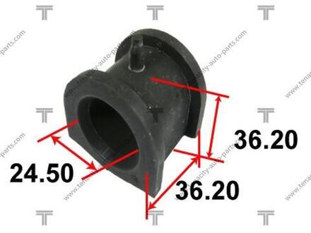 ASBMI1006 TENACITY Втулка стабилизатора mitsubishi lancer 01-06