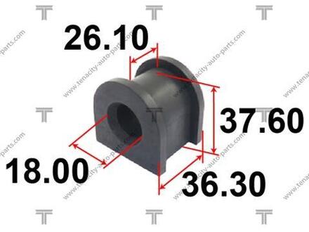 ASBMI1013 TENACITY Втулка стабилизатора mitsubishi lancer 1.8/2.0 08-