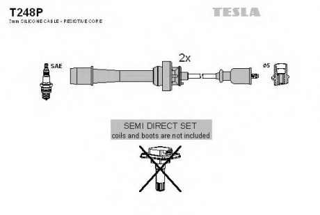 T248P TESLA Дроти в/в Mazda 323, Premacy, 99-05