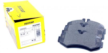 2302201 TEXTAR Комплект гальмівних колодок с 4 шт. дисків