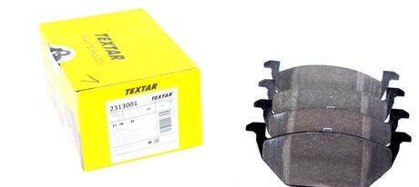 2313001 TEXTAR Комплект гальмівних колодок с 4 шт. дисків