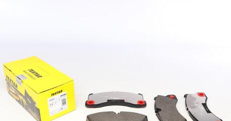 2455301 TEXTAR Колодки тормозные передние с термопластинами пластинами VW Touareg 3.2-3.6i/3.0-5.0TDi 05-10