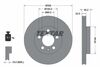 92303803 TEXTAR Тормозной диск (фото 2)