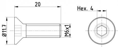 KPL=2SZT!!!! ЧRUBA TARCZY HAM. OPEL P./T. ASTRA/CASCADA/INSIGNIA/MOKKA/ZAFIRA 07- TEXTAR TPM0015