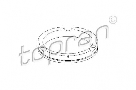 103744 TOPRAN / HANS PRIES Подшипник качения, опора стойки амортизатора