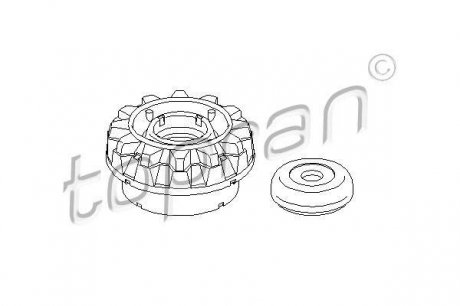 108 563 TOPRAN / HANS PRIES Подушка стойки Mc Phersona