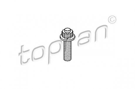 108 642 TOPRAN / HANS PRIES Болт коленвала (M14x1.5x47)