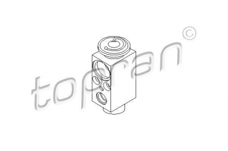 110730 TOPRAN / HANS PRIES Расширительный клапан, кондиционер