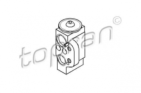 112306 TOPRAN / HANS PRIES Расширительный клапан, кондиционер