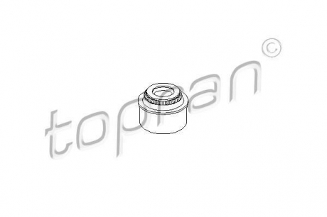 201 256 TOPRAN / HANS PRIES Сальник клапана 7 мм Opel 1.2-1.3/1.6-2.0 OHC