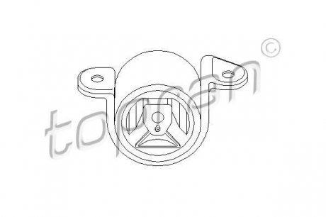 201397 TOPRAN / HANS PRIES Подушка двигуна