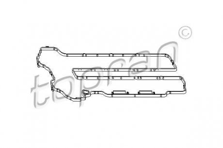 206 513 TOPRAN / HANS PRIES Прокладка клапанной крышки OPEL Astra 1.2 16V, Agila, Corsa 1.2,1.4/00-