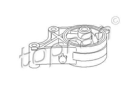 206578 TOPRAN / HANS PRIES Подушка двигуна