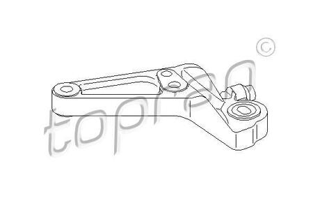 207755 TOPRAN / HANS PRIES Подушка двигуна
