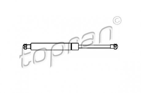 501 286 TOPRAN / HANS PRIES Газовый амортизатор капота