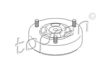 501302 TOPRAN / HANS PRIES Опора стойка амортизатора
